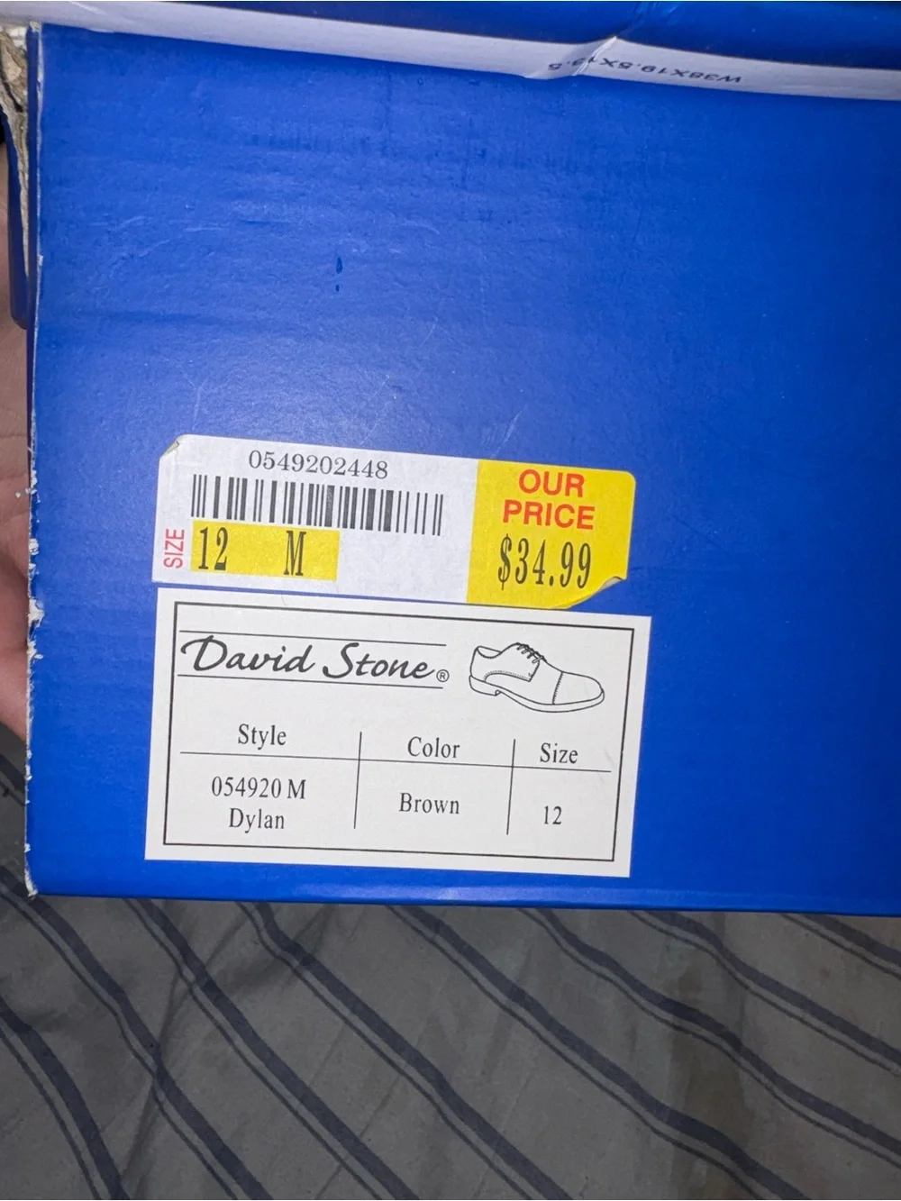 David Stone Dress Shoes Men’s 12
